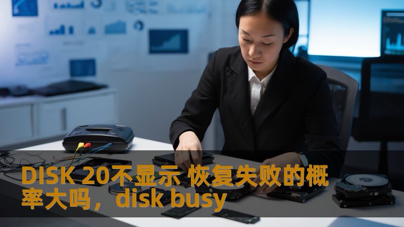 DISK 20不显示 恢复失败的概率大吗，disk busy