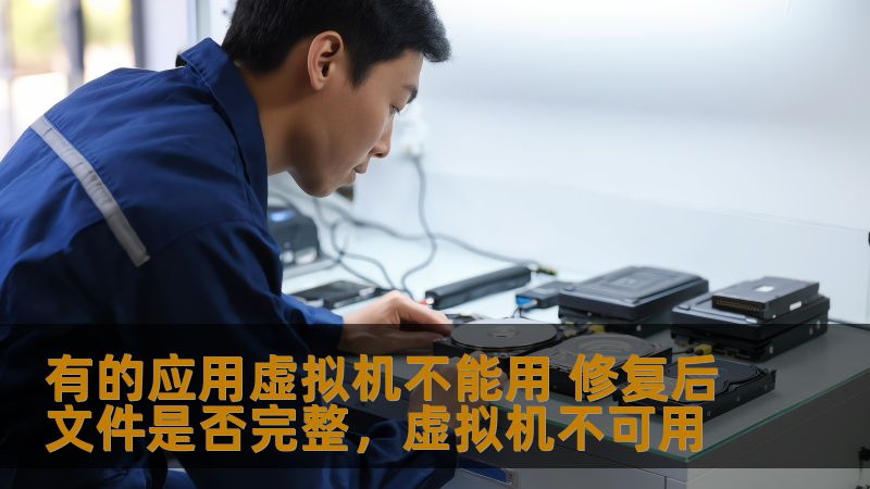 有的应用虚拟机不能用 修复后文件是否完整，虚拟机不可用