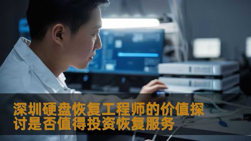 深圳硬盘恢复工程师的价值探讨是否值得投资恢复服务