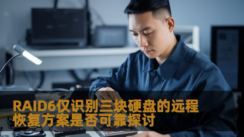 RAID6仅识别三块硬盘的远程恢复方案是否可靠探讨 RAID6仅识别三块硬盘的远程恢复方案是否可靠探讨