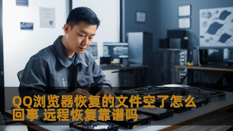 QQ浏览器恢复的文件空了怎么回事 远程恢复靠谱吗