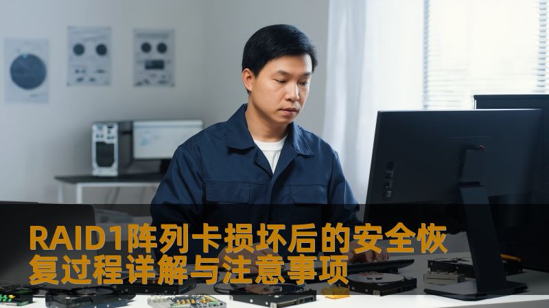RAID1阵列卡损坏后的安全恢复过程详解与注意事项 RAID1阵列卡损坏后的安全恢复过程详解与注意事项