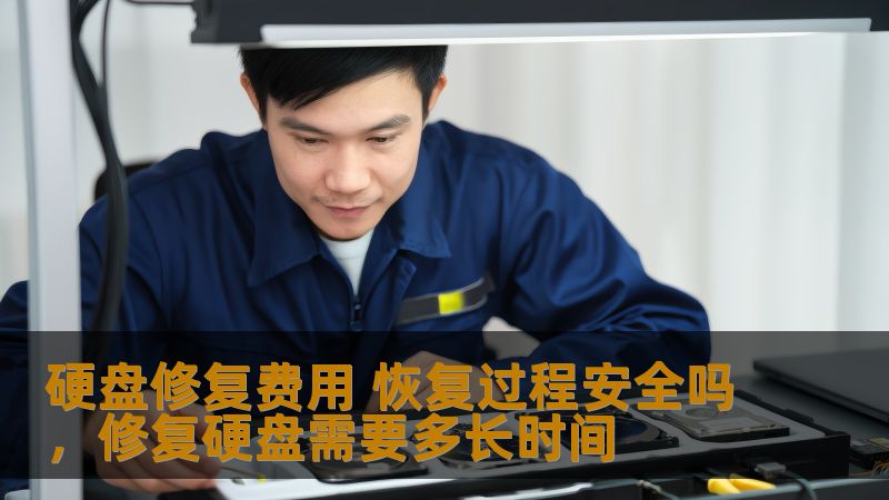 硬盘修复费用 恢复过程安全吗，修复硬盘需要多长时间