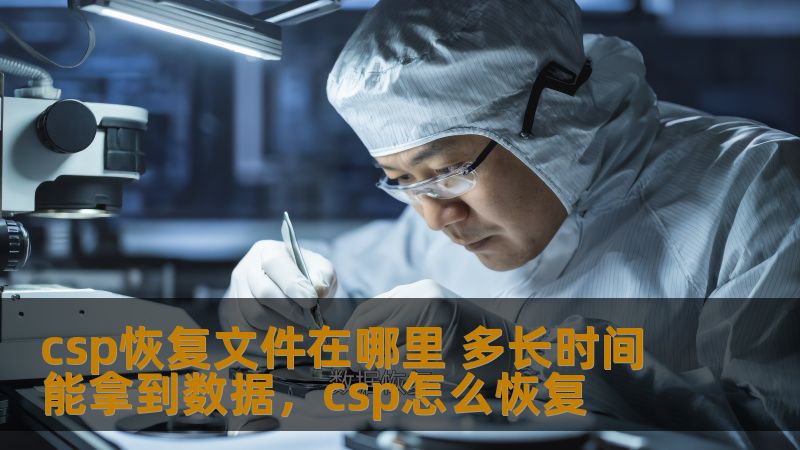 csp恢复文件在哪里 多长时间能拿到数据,csp怎么恢复 csp恢复文件在哪里 多长时间能拿到数据,csp怎么恢复