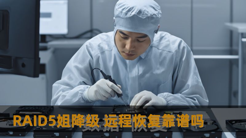 RAID5姐降级 远程恢复靠谱吗