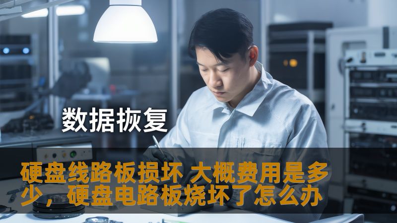 硬盘线路板损坏 大概费用是多少，硬盘电路板烧坏了怎么办