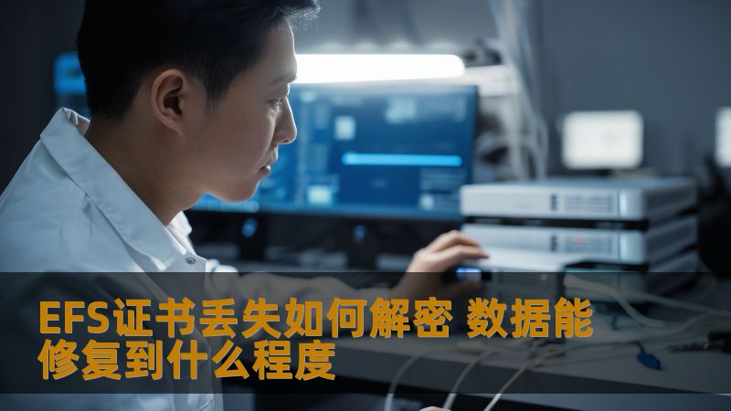 EFS证书丢失如何解密 数据能修复到什么程度