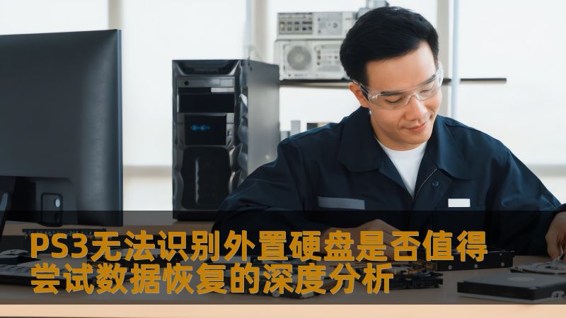 PS3无法识别外置硬盘是否值得尝试数据恢复的深度分析
