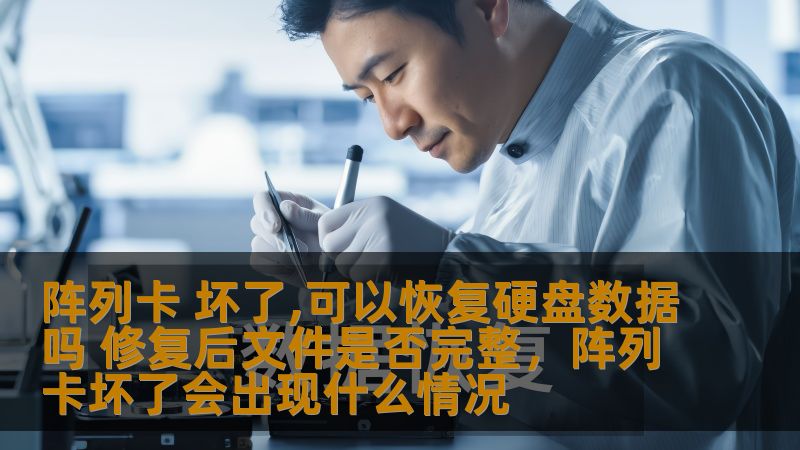阵列卡 坏了,可以恢复硬盘数据吗 修复后文件是否完整，阵列卡坏了会出现什么情况