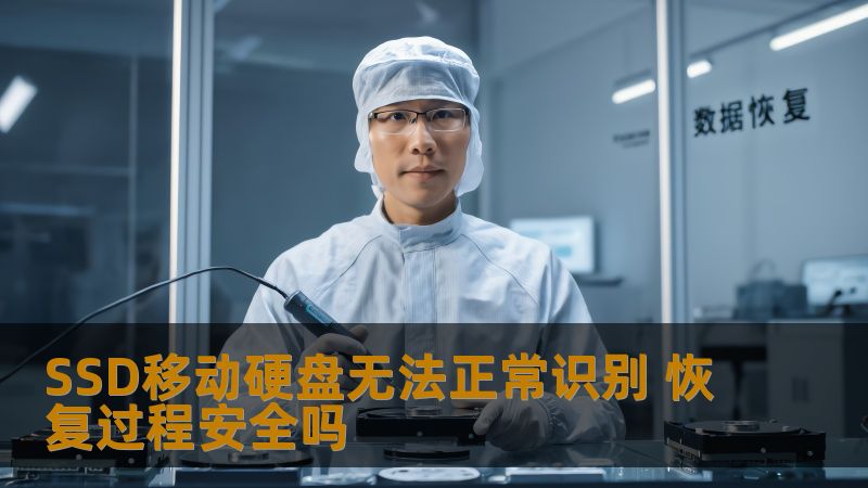 SSD移动硬盘无法正常识别 恢复过程安全吗