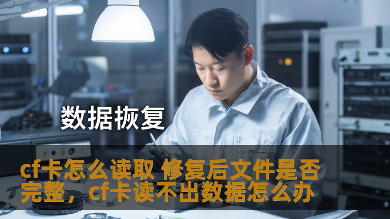 cf卡怎么读取 修复后文件是否完整，cf卡读不出数据怎么办