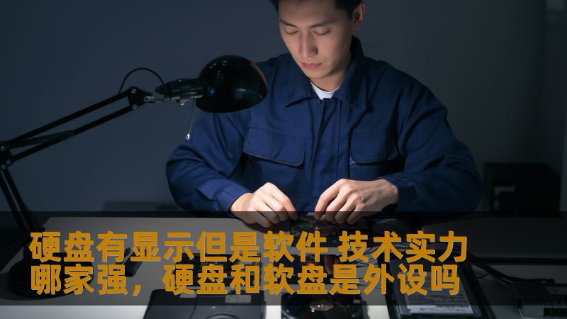 硬盘有显示但是软件 技术实力哪家强，硬盘和软盘是外设吗