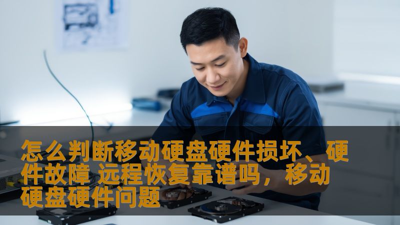 怎么判断移动硬盘硬件损坏、硬件故障 远程恢复靠谱吗，移动硬盘硬件问题