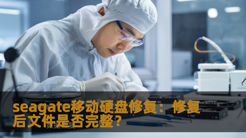 seagate移动硬盘修复：修复后文件是否完整？