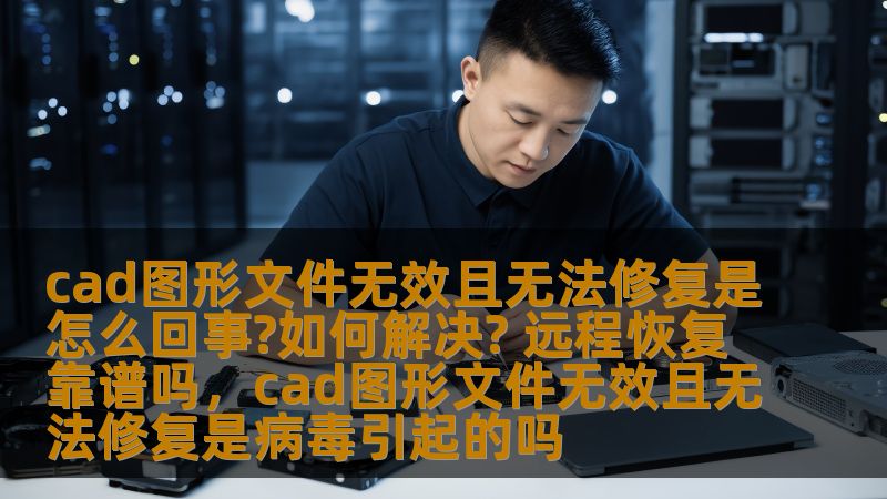 cad图形文件无效且无法修复是怎么回事?如何解决? 远程恢复靠谱吗，cad图形文件无效且无法修复是病毒引起的吗