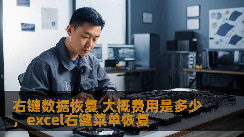 右键数据恢复 大概费用是多少，excel右键菜单恢复