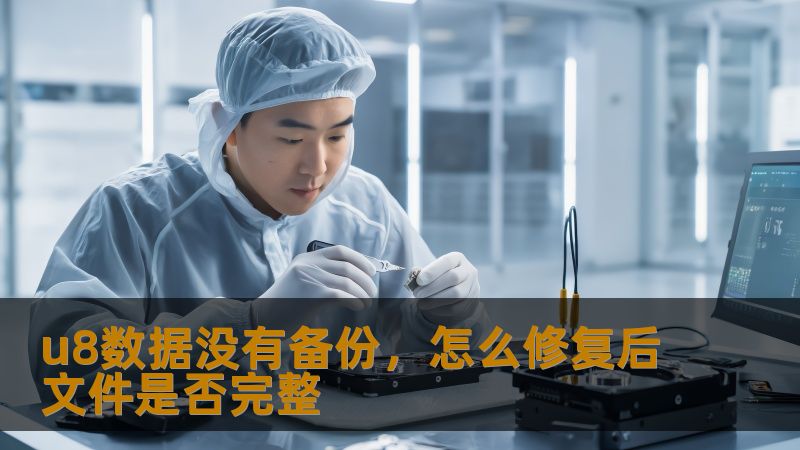 u8数据没有备份，怎么修复后文件是否完整