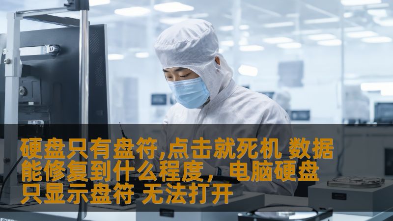 硬盘只有盘符,点击就死机 数据能修复到什么程度，电脑硬盘只显示盘符 无法打开