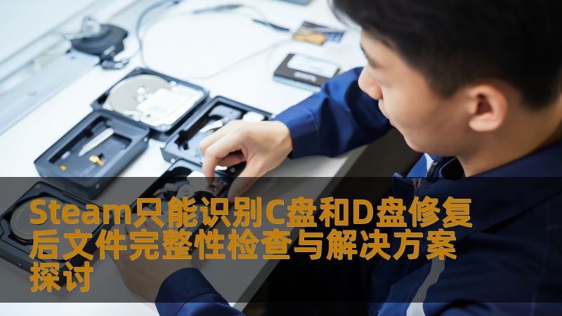 Steam只能识别C盘和D盘修复后文件完整性检查与解决方案探讨