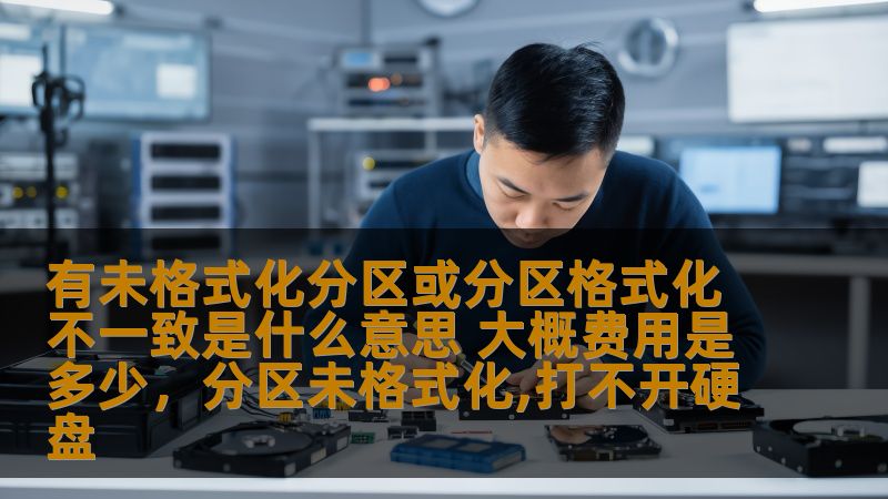 有未格式化分区或分区格式化不一致是什么意思 大概费用是多少,分区未格式化,打不开硬盘 有未格式化分区或分区格式化不一致是什么意思 大概费用是多少,分区未格式化,打不开硬盘