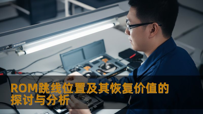 ROM跳线位置及其恢复价值的探讨与分析