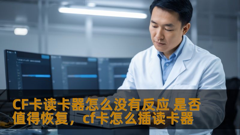 CF卡读卡器怎么没有反应 是否值得恢复，cf卡怎么插读卡器