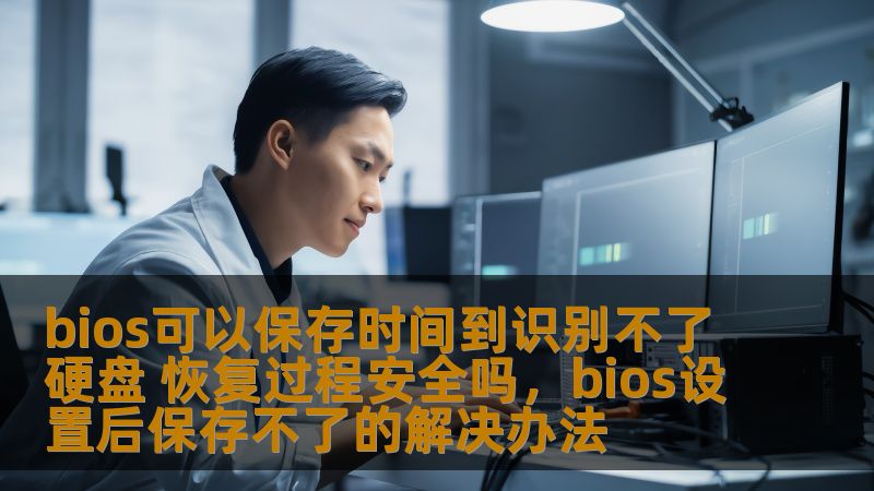 bios可以保存时间到识别不了硬盘 恢复过程安全吗，bios设置后保存不了的解决办法