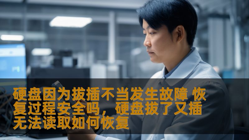 硬盘因为拔插不当发生故障 恢复过程安全吗，硬盘拔了又插无法读取如何恢复