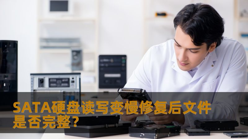 SATA硬盘读写变慢修复后文件是否完整？