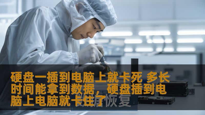 硬盘一插到电脑上就卡死 多长时间能拿到数据，硬盘插到电脑上电脑就卡住了
