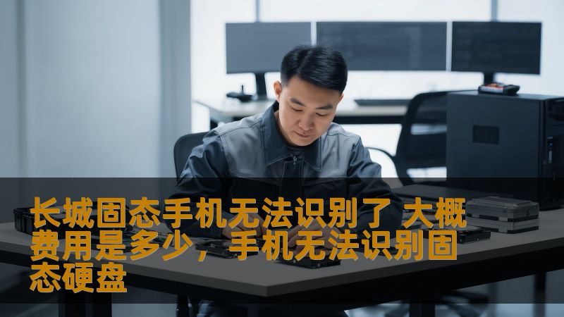长城固态手机无法识别了 大概费用是多少，手机无法识别固态硬盘