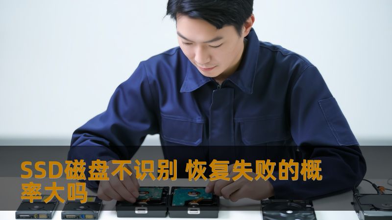 SSD磁盘不识别 恢复失败的概率大吗