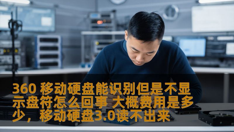 360 移动硬盘能识别但是不显示盘符怎么回事 大概费用是多少,移动硬盘3.0读不出来 360 移动硬盘能识别但是不显示盘符怎么回事 大概费用是多少,移动硬盘3.0读不出来