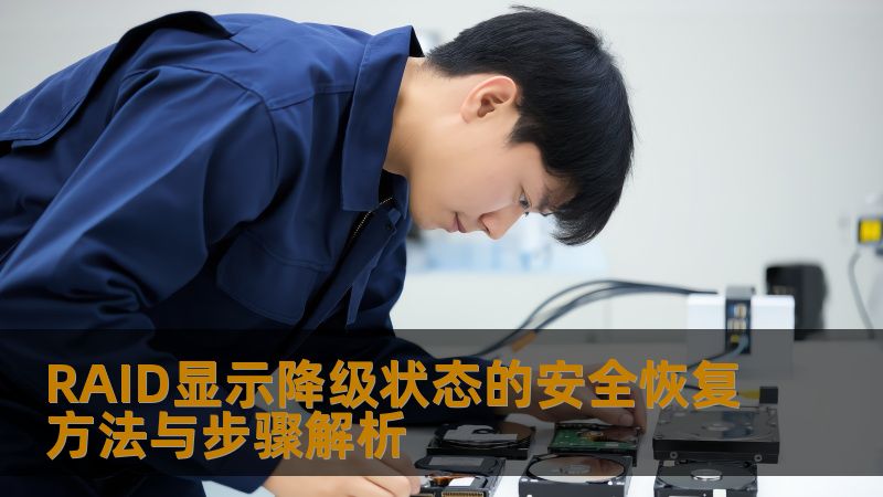 RAID显示降级状态的安全恢复方法与步骤解析