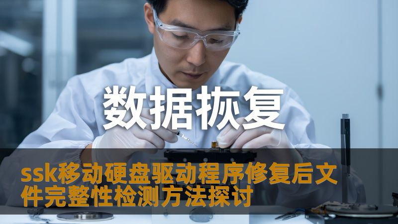 ssk移动硬盘驱动程序修复后文件完整性检测方法探讨 ssk移动硬盘驱动程序修复后文件完整性检测方法探讨