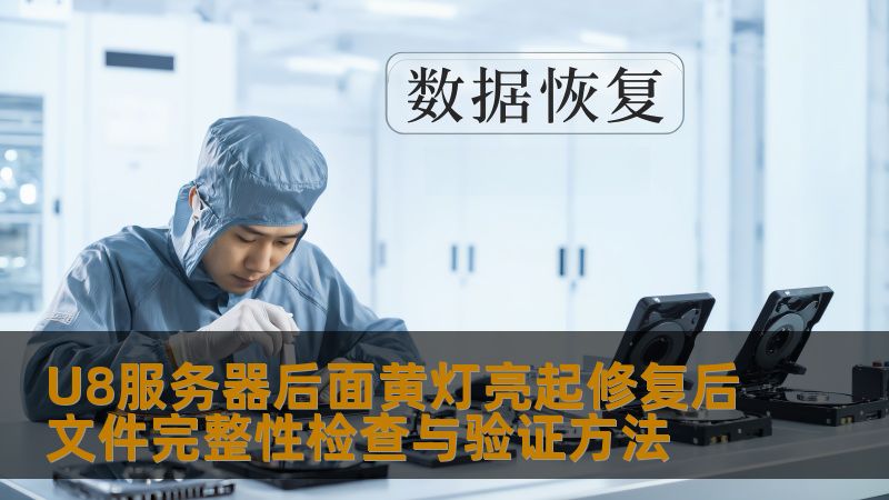 U8服务器后面黄灯亮起修复后文件完整性检查与验证方法