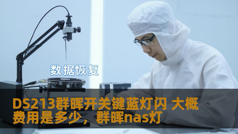 DS213群晖开关键蓝灯闪 大概费用是多少，群晖nas灯