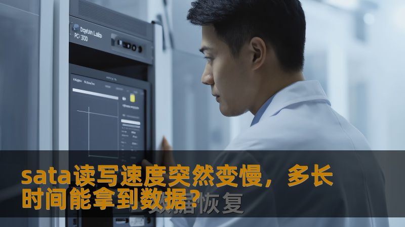 sata读写速度突然变慢，多长时间能拿到数据？