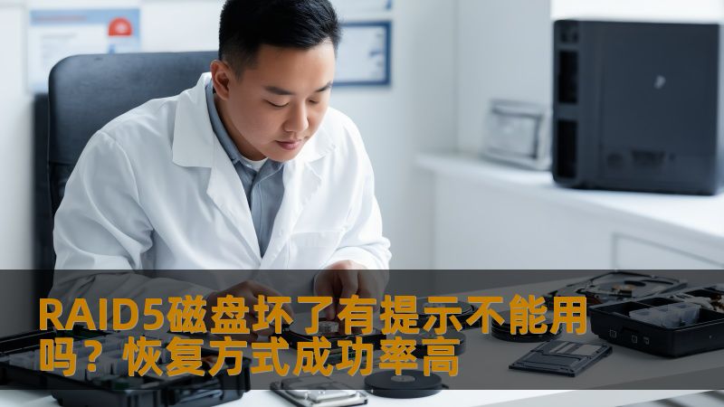 RAID5磁盘坏了有提示不能用吗？恢复方式成功率高