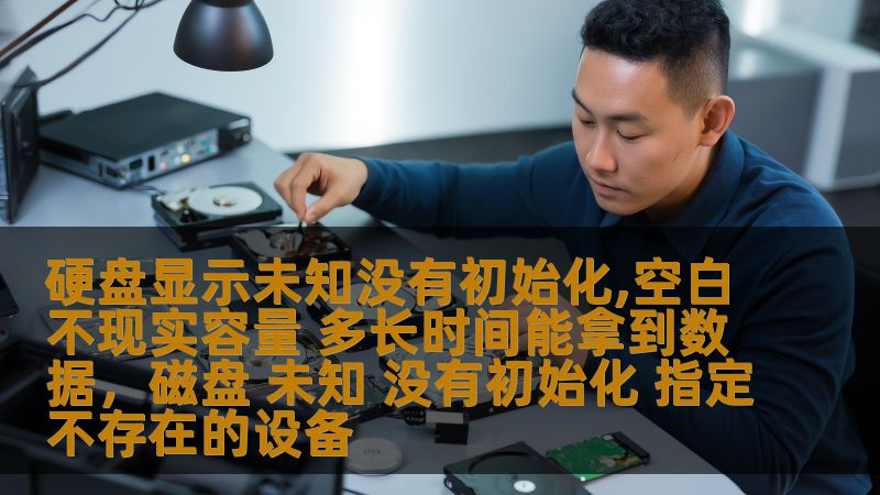 硬盘显示未知没有初始化,空白不现实容量 多长时间能拿到数据，磁盘 未知 没有初始化 指定不存在的设备