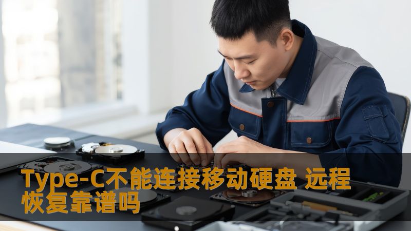 Type-C不能连接移动硬盘 远程恢复靠谱吗