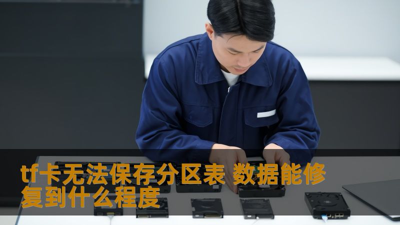 tf卡无法保存分区表 数据能修复到什么程度
