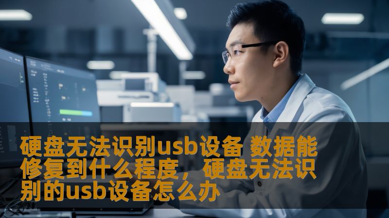硬盘无法识别usb设备 数据能修复到什么程度，硬盘无法识别的usb设备怎么办