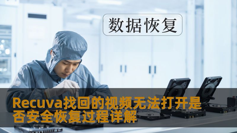 Recuva找回的视频无法打开是否安全恢复过程详解 Recuva找回的视频无法打开是否安全恢复过程详解