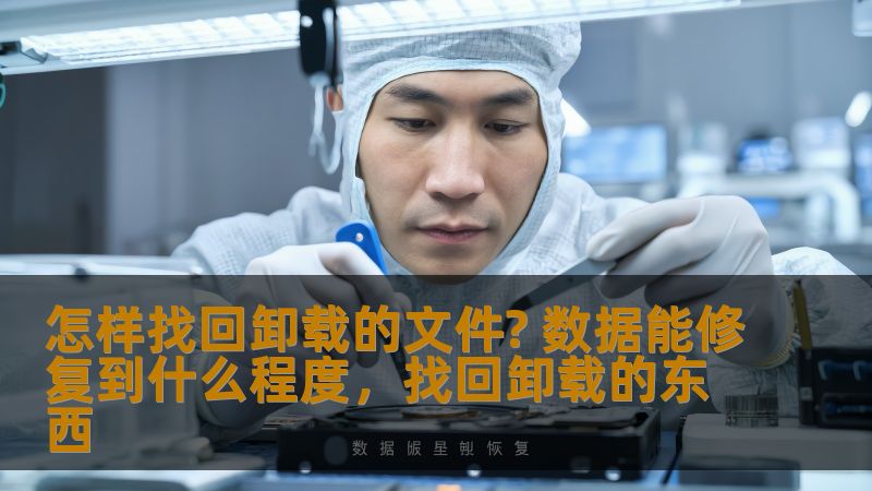 怎样找回卸载的文件? 数据能修复到什么程度，找回卸载的东西