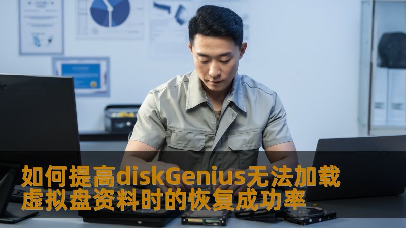 如何提高diskGenius无法加载虚拟盘资料时的恢复成功率