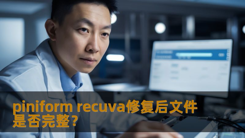piniform recuva修复后文件是否完整？