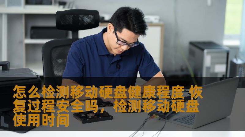 怎么检测移动硬盘健康程度 恢复过程安全吗，检测移动硬盘使用时间