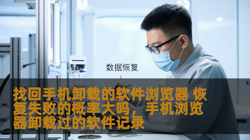 找回手机卸载的软件浏览器 恢复失败的概率大吗，手机浏览器卸载过的软件记录