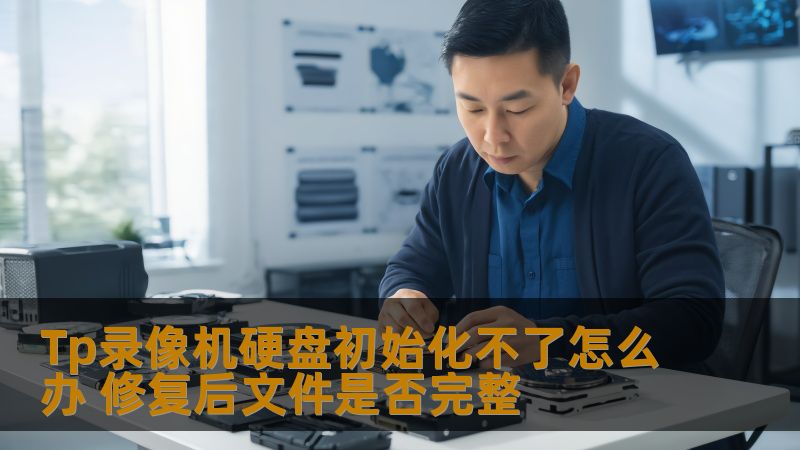 Tp录像机硬盘初始化不了怎么办 修复后文件是否完整